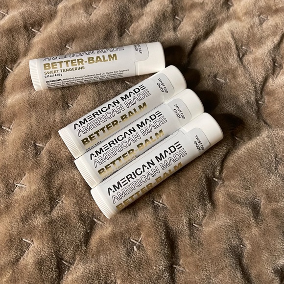 New Better balm tangerine moisturizing lip balm (4 included) - Picture 2 of 11